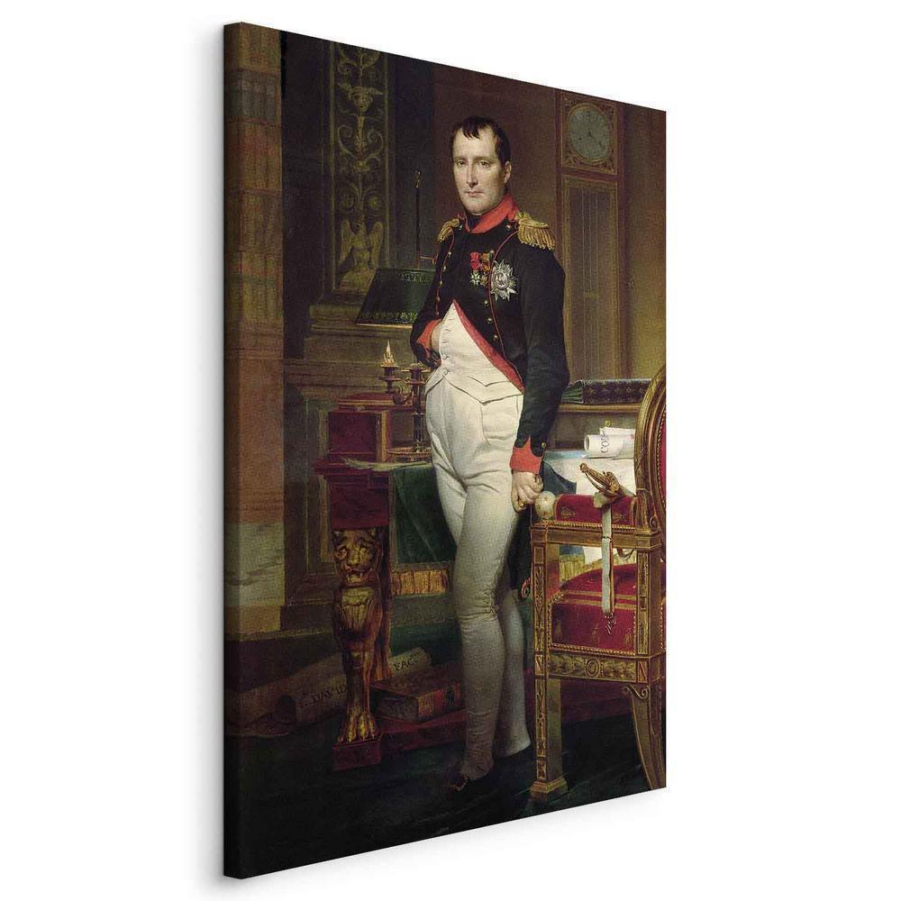 Canvas Print - Napoleon Bonaparte (Jacques-Louis David)