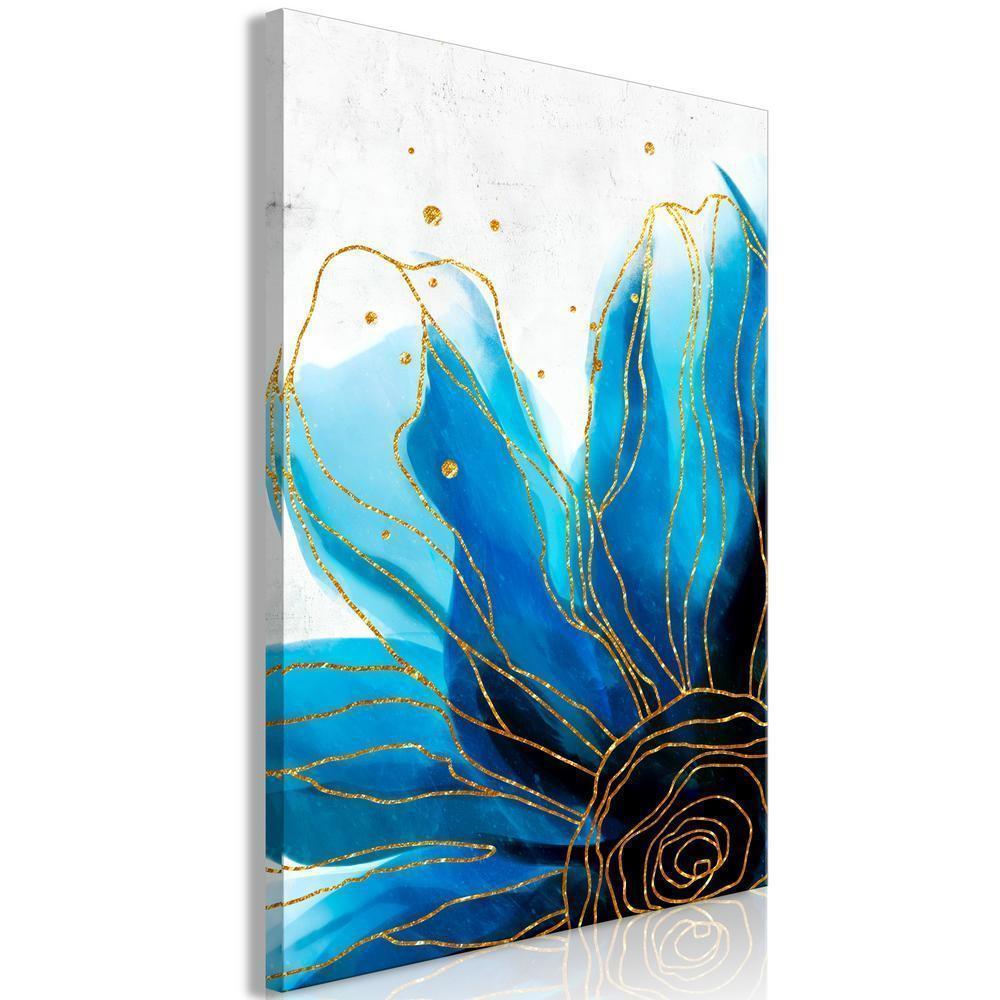 Canvas Print - Enchanted Flower (1 Part) Vertical-ArtfulPrivacy-Wall Art Collection