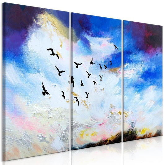 Canvas Print - Autumn Is Coming (3 Parts)