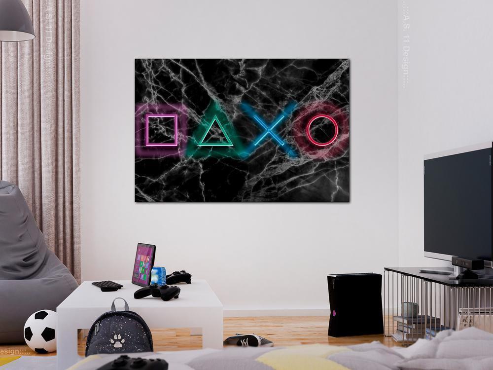 Canvas Print - Controller (1 Part) Wide-ArtfulPrivacy-Wall Art Collection