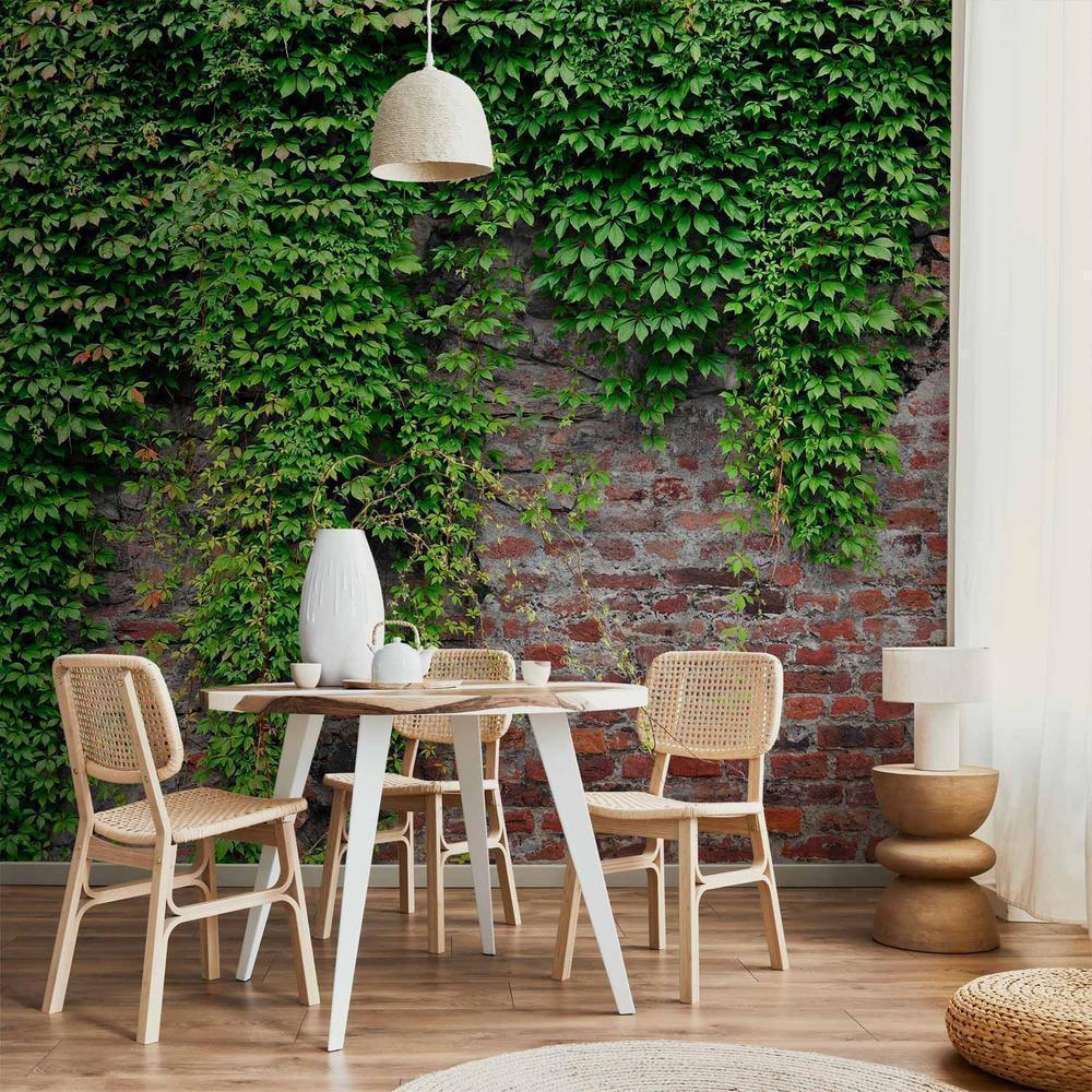 Wall Mural - Brick and ivy