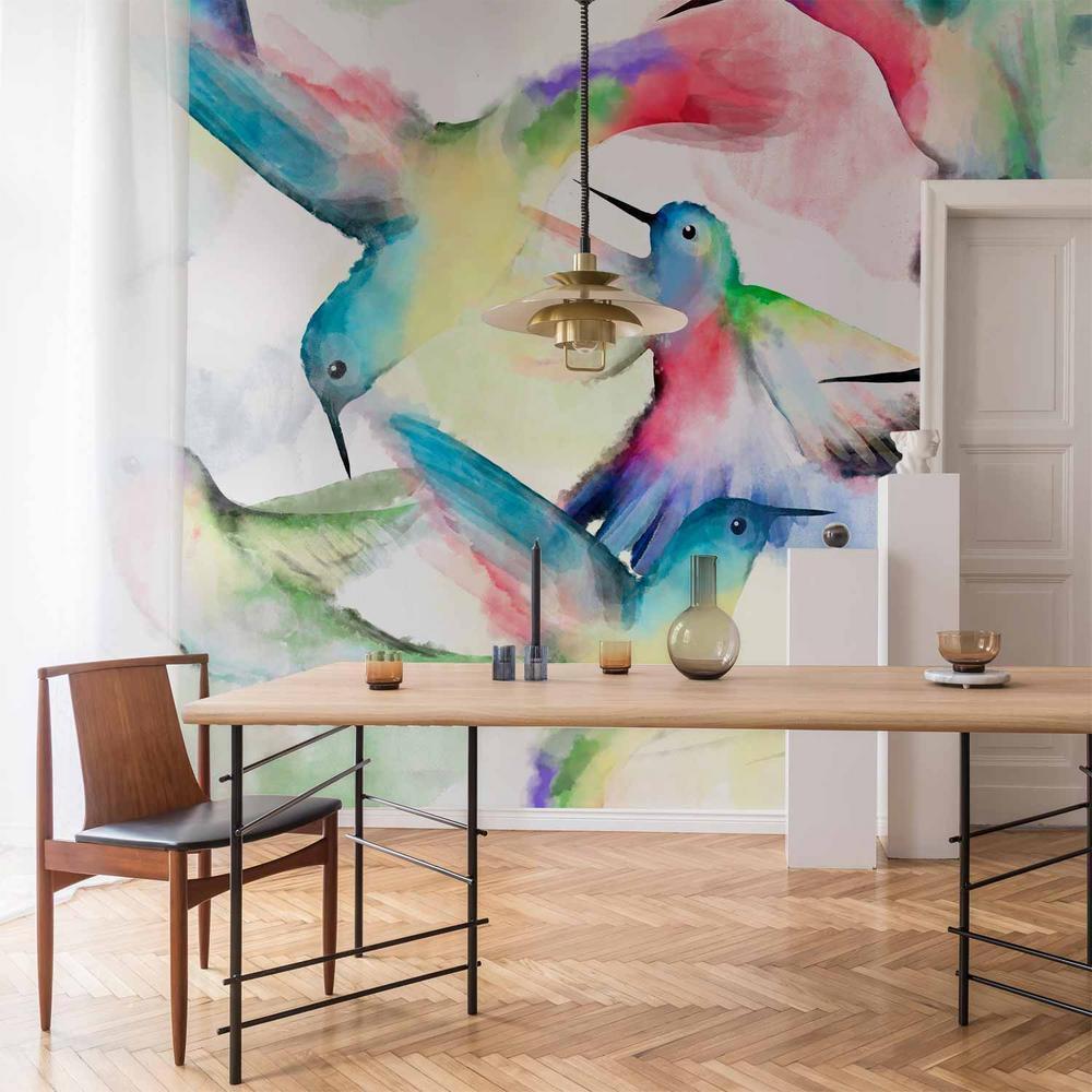 Wall Mural - Watercolor Birds