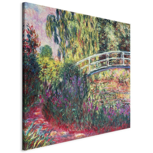 Canvas Print - The Japanese Footbridge-ArtfulPrivacy-Wall Art Collection
