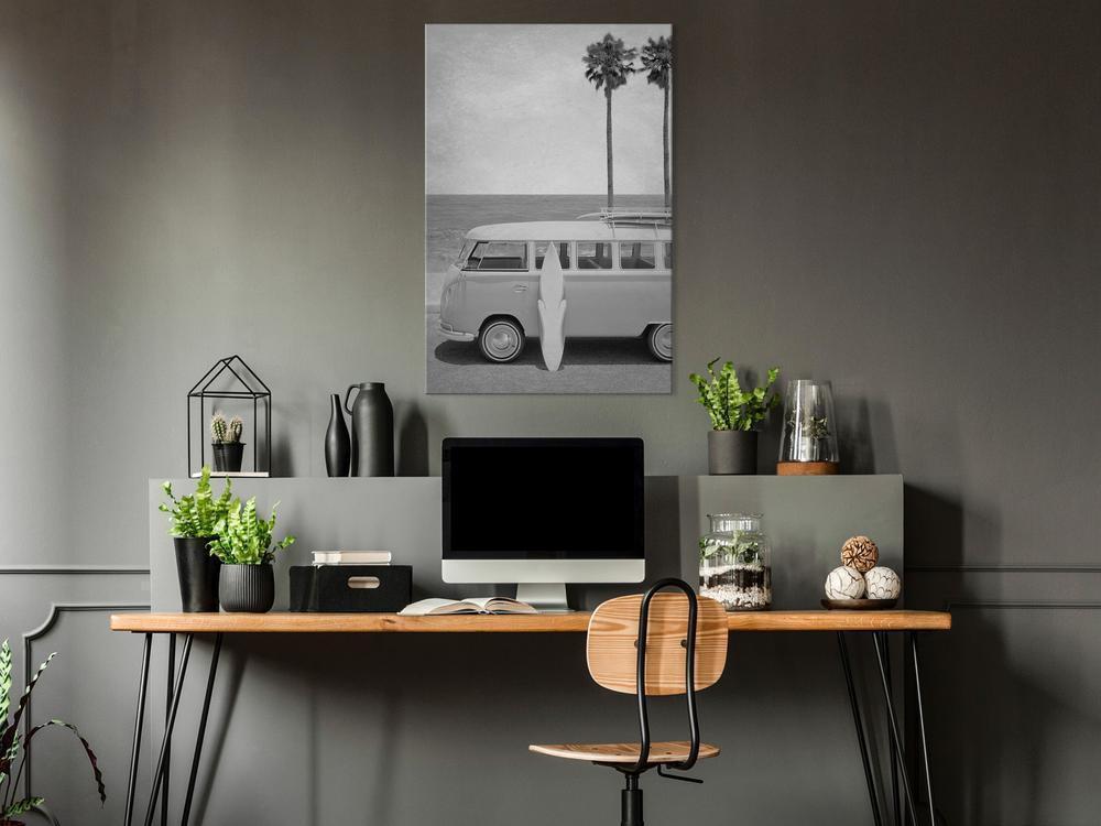 Canvas Print - Holiday Travel (1 Part) Vertical-ArtfulPrivacy-Wall Art Collection