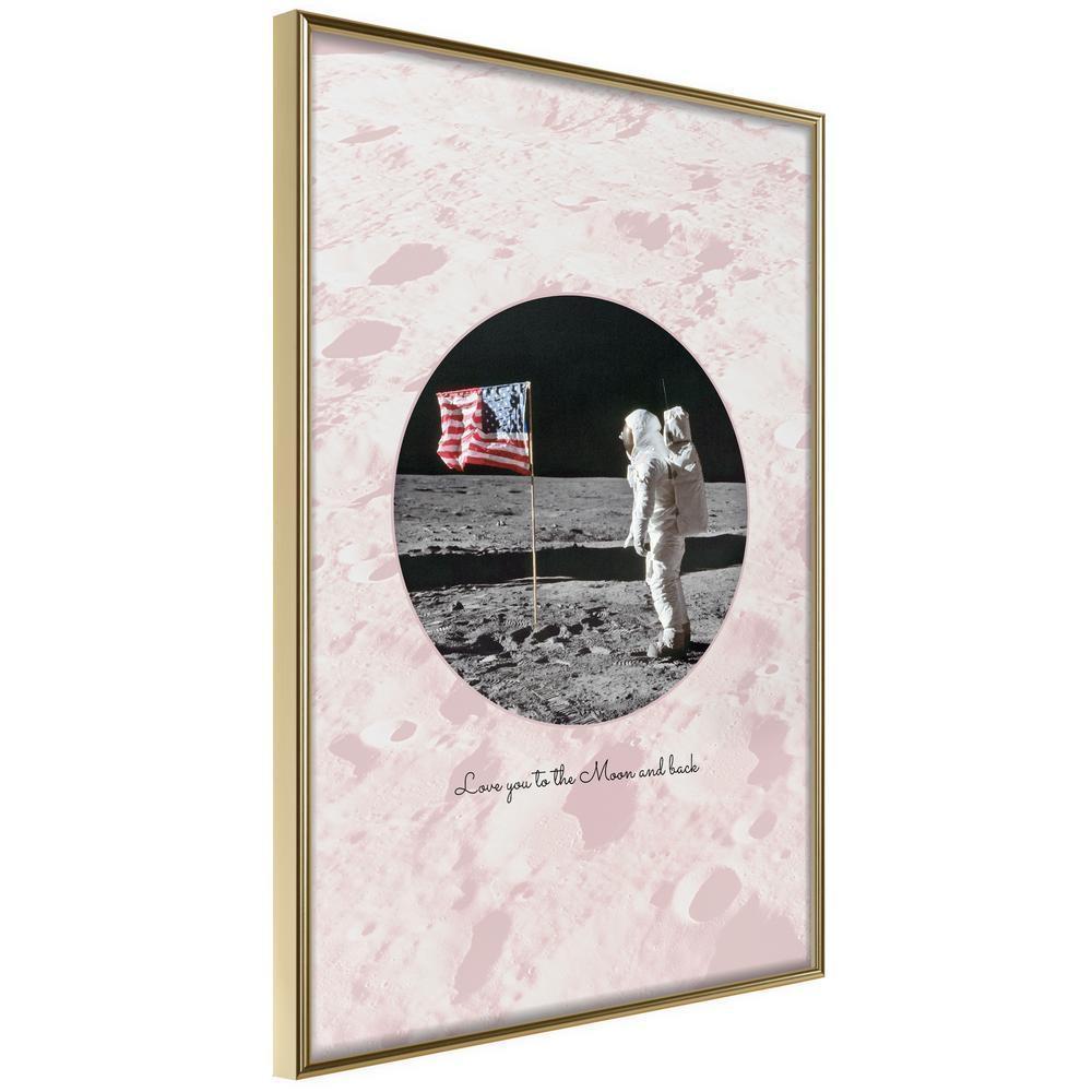 Photography Wall Frame - Cosmic Love I-artwork for wall with acrylic glass protection