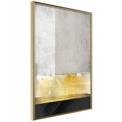 Abstract Poster Frame - Concrete Art-artwork for wall with acrylic glass protection