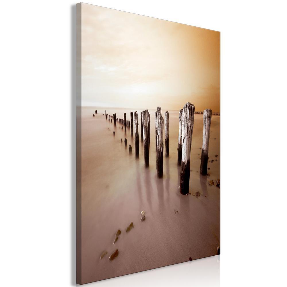 Canvas Print - Autumn Outflow (1 Part) Vertical-ArtfulPrivacy-Wall Art Collection