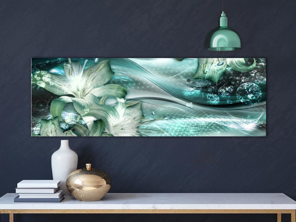 Canvas Print - Emerald Dream (1 Part) Narrow-ArtfulPrivacy-Wall Art Collection