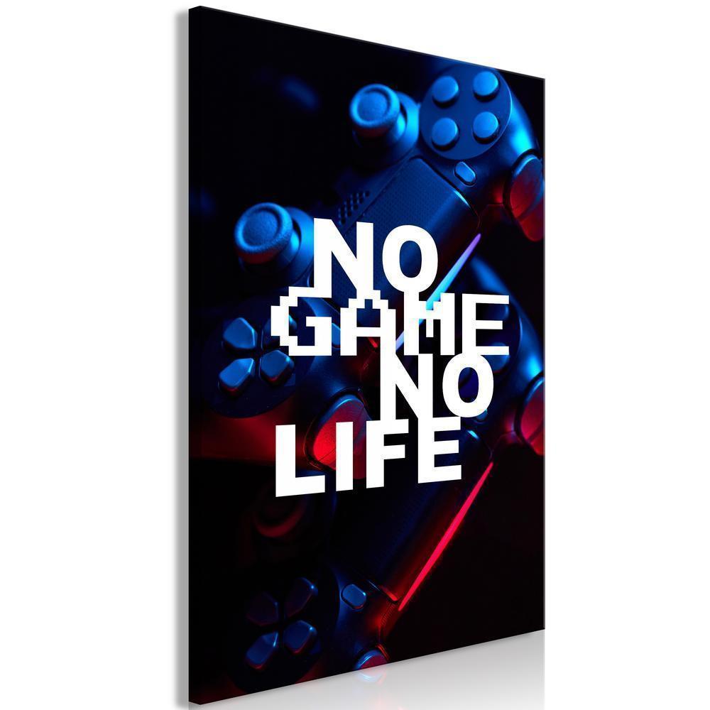 Canvas Print - No Game No Life (1 Part) Vertical-ArtfulPrivacy-Wall Art Collection