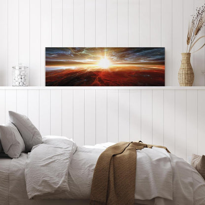 Canvas Print - Space and Time Warp-ArtfulPrivacy-Wall Art Collection