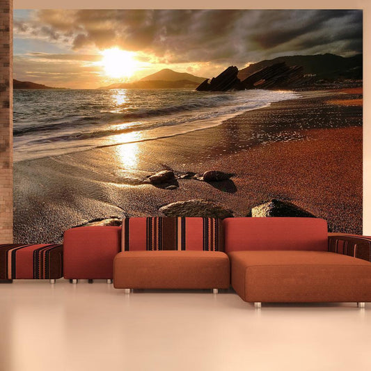 Wall Mural - Relaxation by the sea-Wall Murals-ArtfulPrivacy