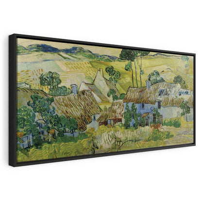 Canvas Print - Farms near Auvers (Vincent Van Gogh)