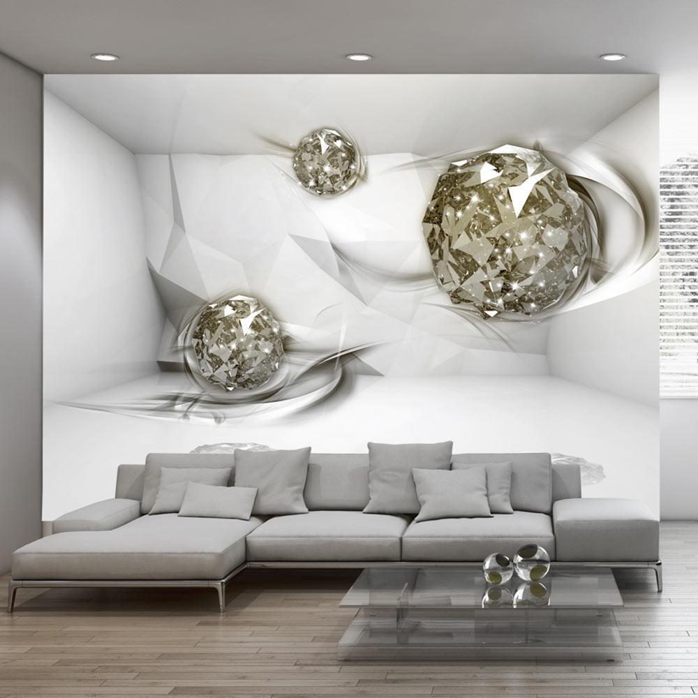 Wall Mural - Abstract Diamonds-Wall Murals-ArtfulPrivacy