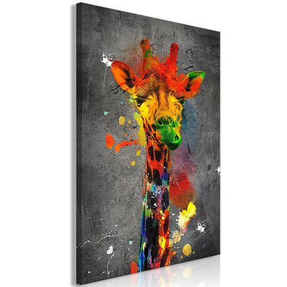 Canvas Print - On the Height (1 Part) Vertical-ArtfulPrivacy-Wall Art Collection