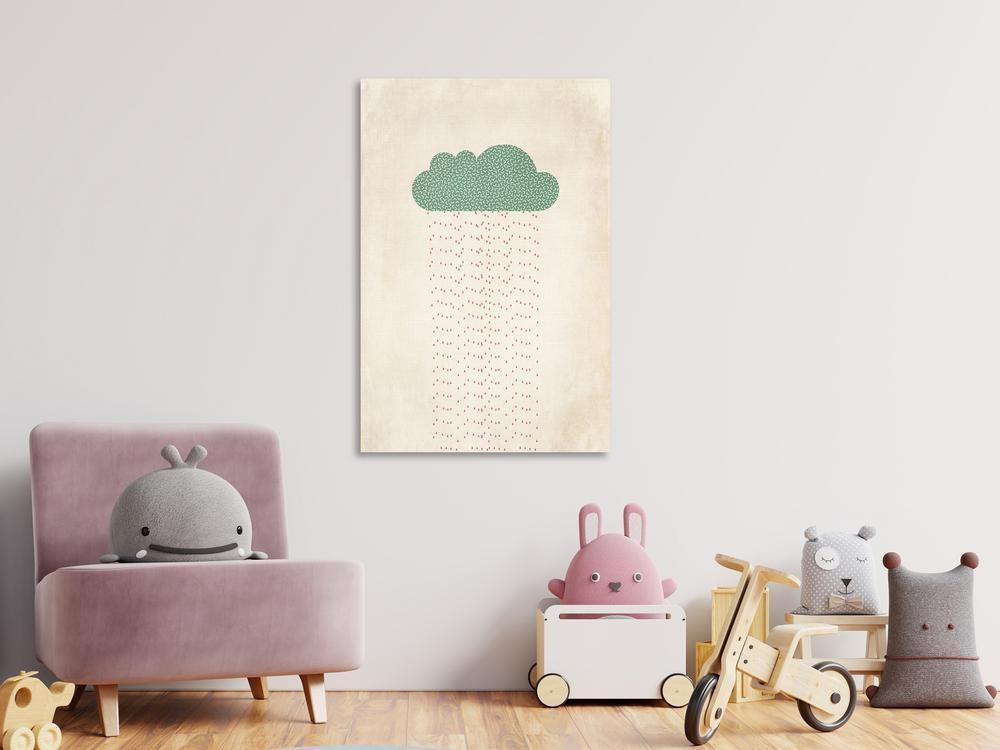 Canvas Print - Candy Rain (1 Part) Vertical