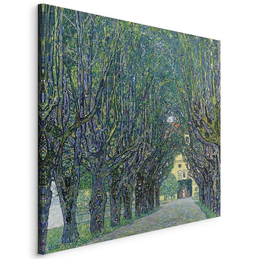 Tableau - Allée d'arbres dans le parc du château de Kammer