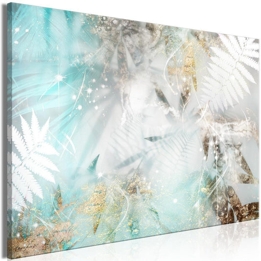 Impression sur toile - Rêve turquoise (1 partie) Large