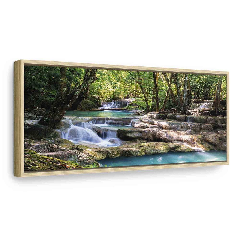 Canvas Print - Nature: Forest Waterfall