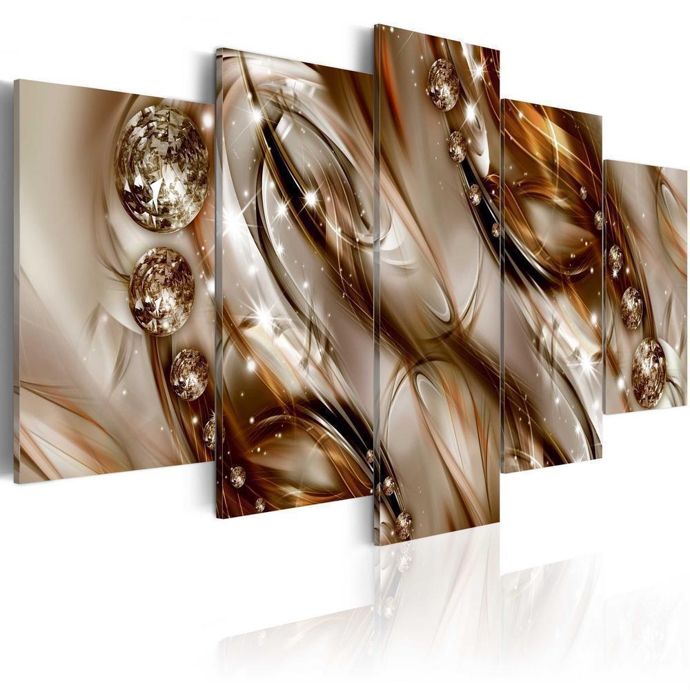 Canvas Print - Brown tide-ArtfulPrivacy-Wall Art Collection