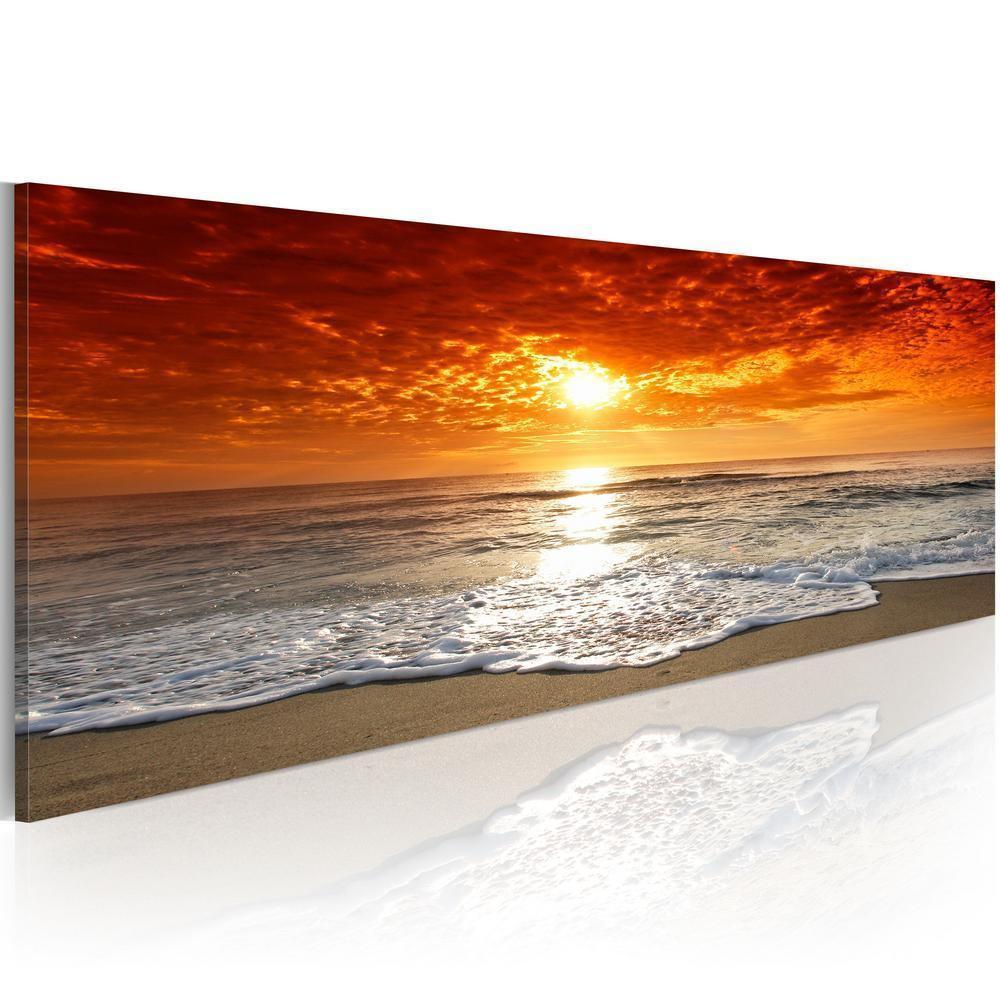 Canvas Print - Romantic sunset-ArtfulPrivacy-Wall Art Collection