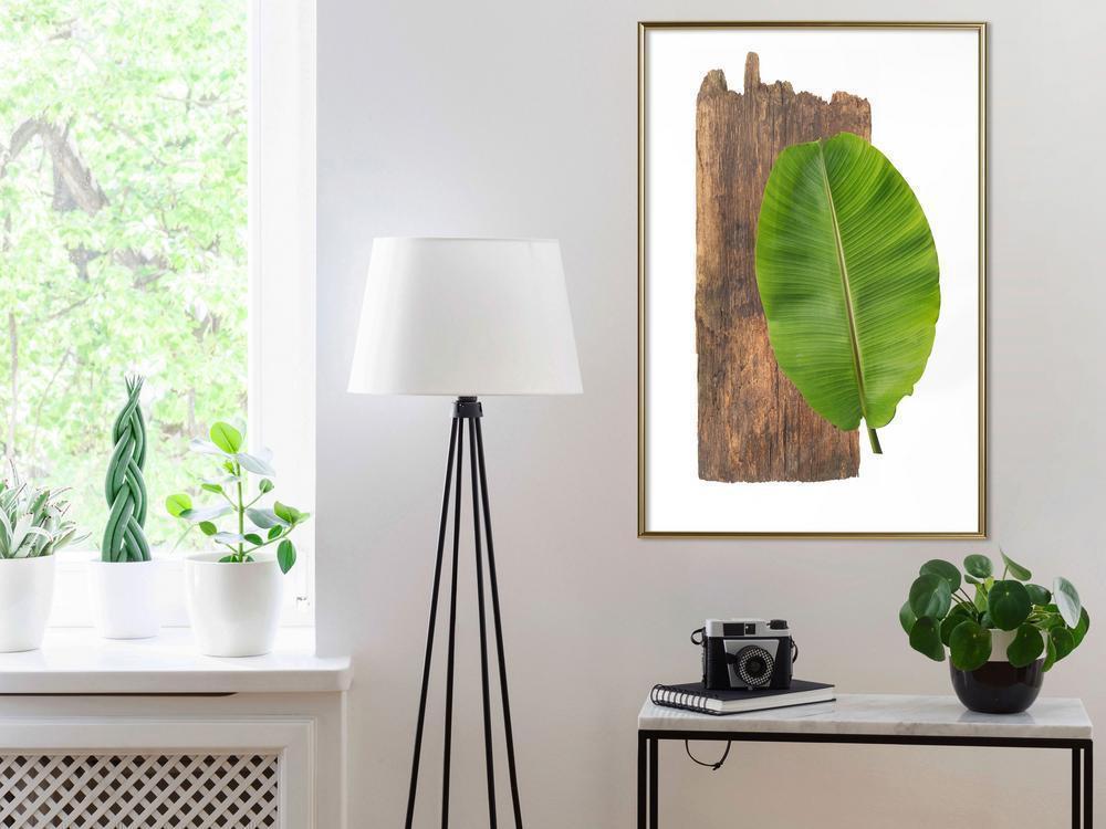 Botanical Wall Art - Forest Nature-artwork for wall with acrylic glass protection