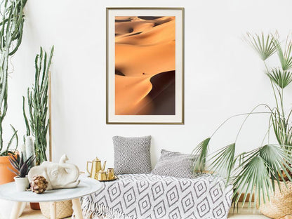 Framed Art - Desert Landscape-artwork for wall with acrylic glass protection