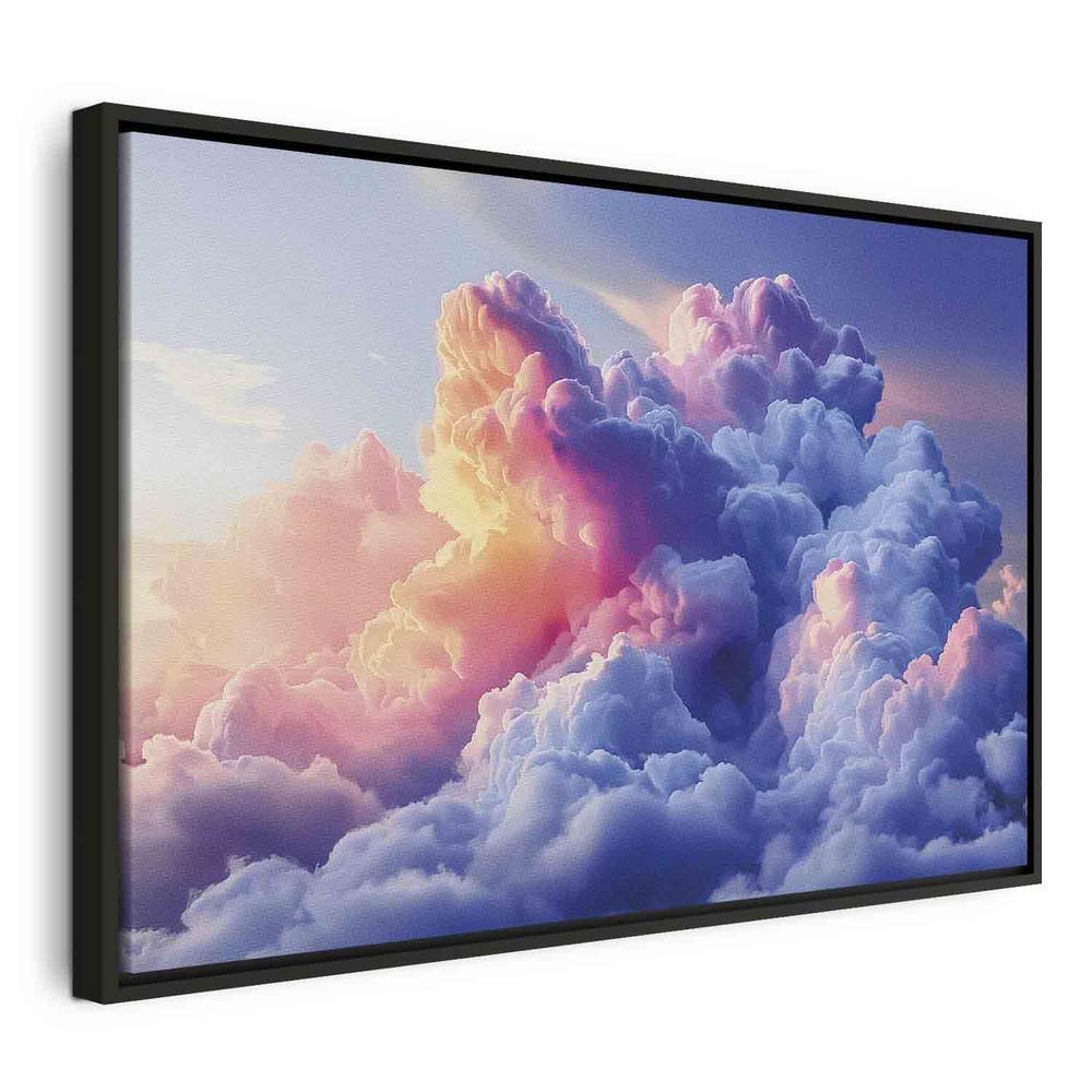 Canvas Print - Clouds Like Painted: Artistic Brushes of Dawn Painting the Sky