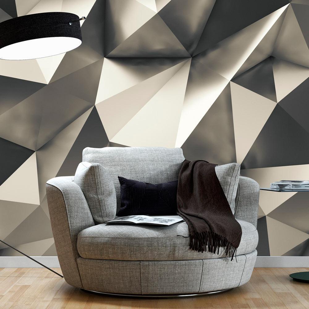 Wall Mural - Cosmic Silver-Wall Murals-ArtfulPrivacy