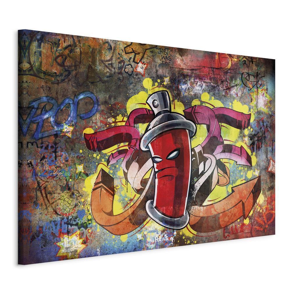 Canvas Print - Graffiti master-ArtfulPrivacy-Wall Art Collection