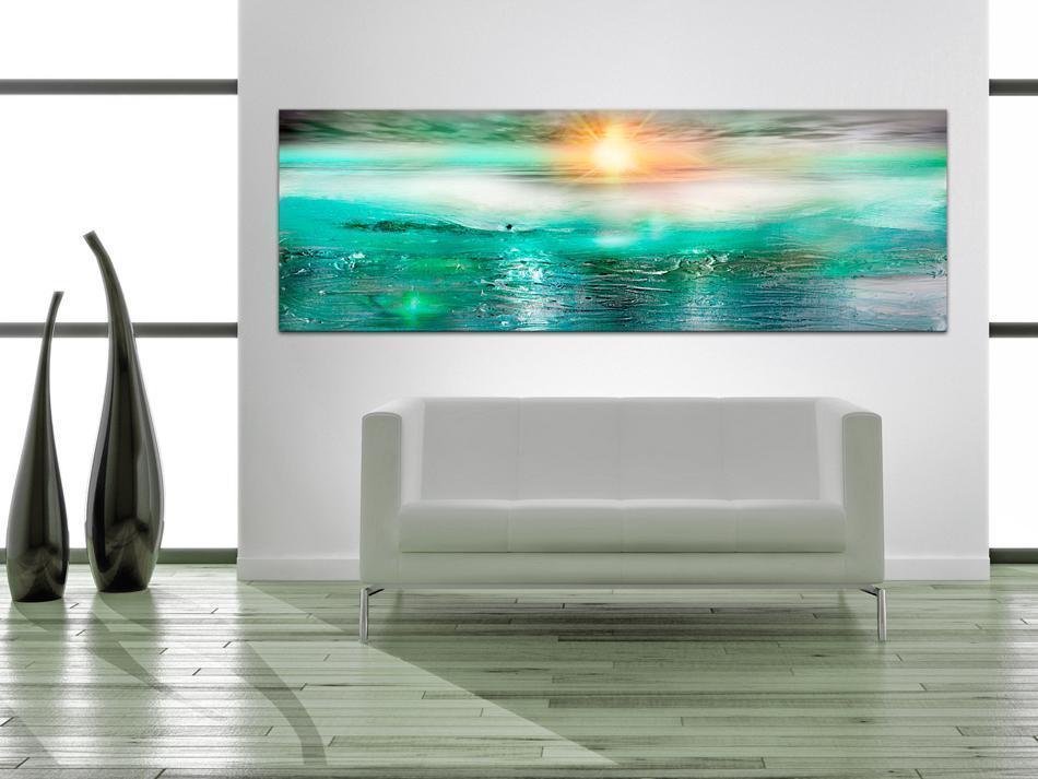 Canvas Print - Sapphire Sea-ArtfulPrivacy-Wall Art Collection