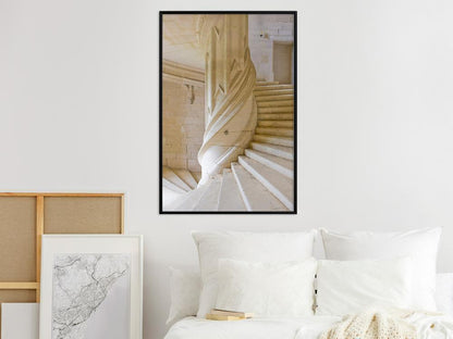 Photography Wall Frame - Winding Entrance-artwork for wall with acrylic glass protection