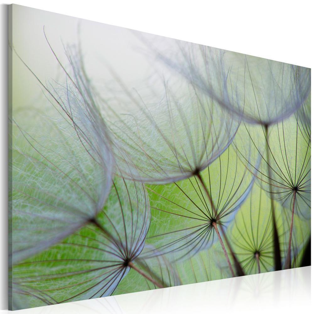 Canvas Print - Dandelion in the wind-ArtfulPrivacy-Wall Art Collection