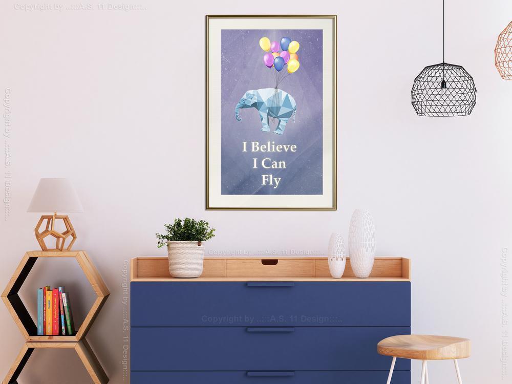 Nursery Room Wall Frame - Against Gravity-artwork for wall with acrylic glass protection