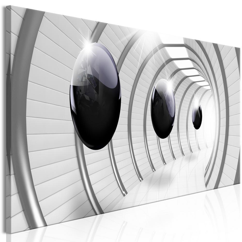 Canvas Print - Space Tunnel (1 Part) Narrow-ArtfulPrivacy-Wall Art Collection