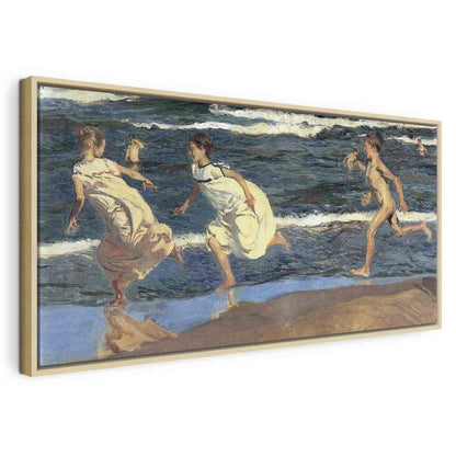 Canvas Print - Running along the Beach (Joaquín Sorolla y Bastida)