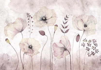 Wall Mural - Floral Moment-Wall Murals-ArtfulPrivacy