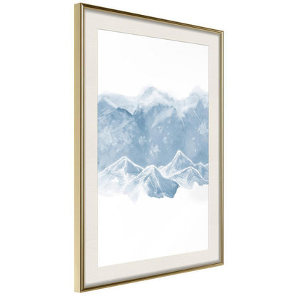 Winter Design Framed Artwork - Winter Wonderland-artwork for wall with acrylic glass protection