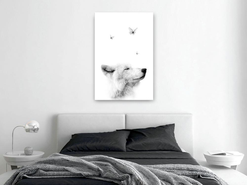 Canvas Print - Gentle Dream (1 Part) Vertical-ArtfulPrivacy-Wall Art Collection