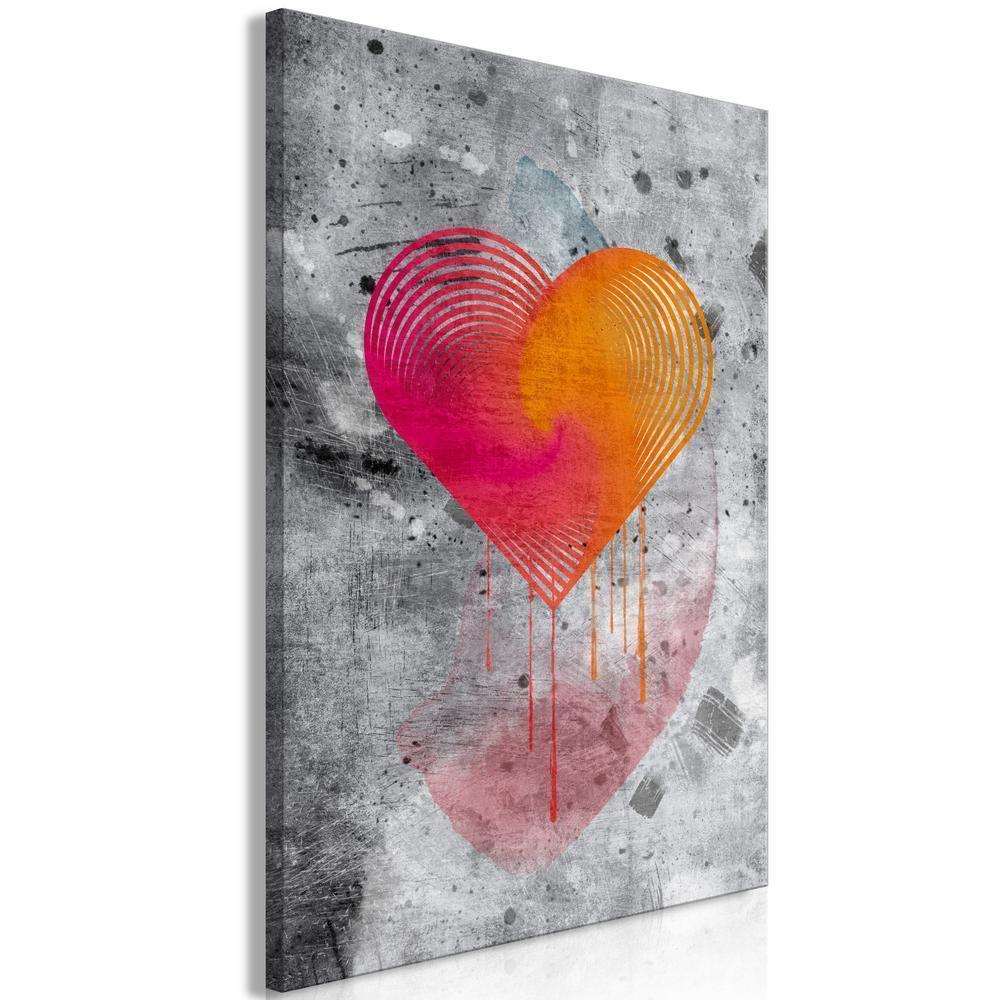 Canvas Print - Sincere Confession (1 Part) Vertical-ArtfulPrivacy-Wall Art Collection