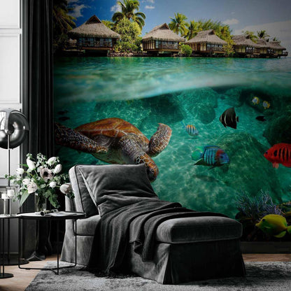 Wall Mural - Under the surface of water