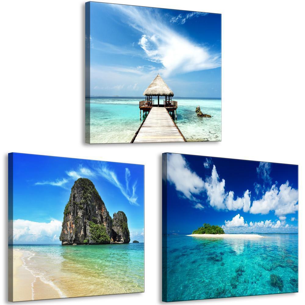 Canvas Print - The Places of Dreams (3 Parts)-ArtfulPrivacy-Wall Art Collection