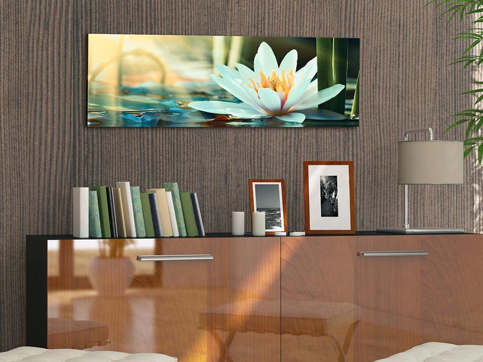 Canvas Print - The Lake of Lotus-ArtfulPrivacy-Wall Art Collection