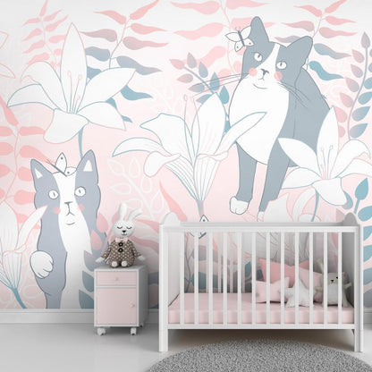 Wall Mural - Cat Matters - Second Variant-Wall Murals-ArtfulPrivacy