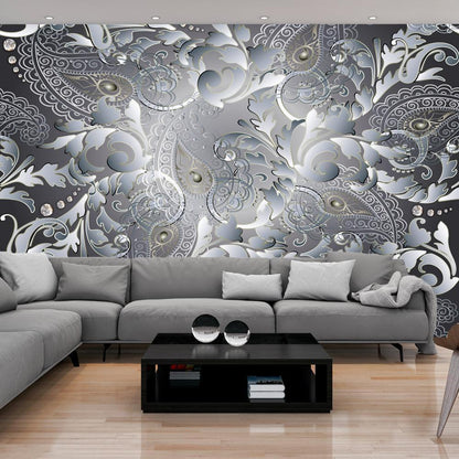 Wall Mural - Oriental Pattern-Wall Murals-ArtfulPrivacy