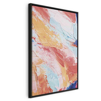 Canvas Print - Spring Shades - A Colorful Mix of Warm and Cool Tones on Canvas