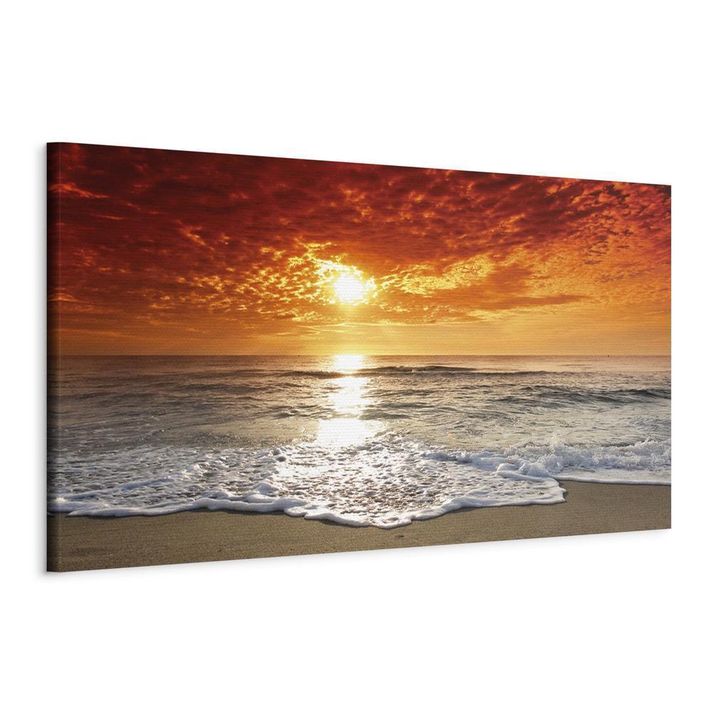 Canvas Print - Romantic sunset-ArtfulPrivacy-Wall Art Collection