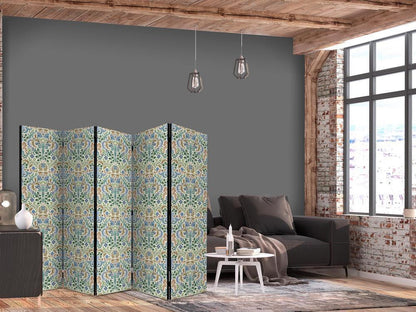 Room Divider - Retro Vintage Intricate and Rich Pattern in Victorian Style