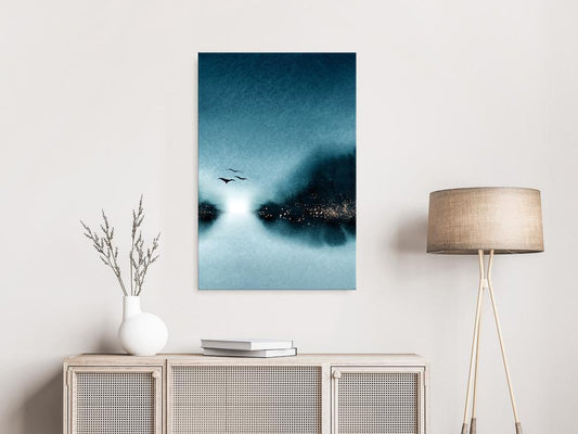 Canvas Print - Flight at Dawn (1 Part) Vertical-ArtfulPrivacy-Wall Art Collection