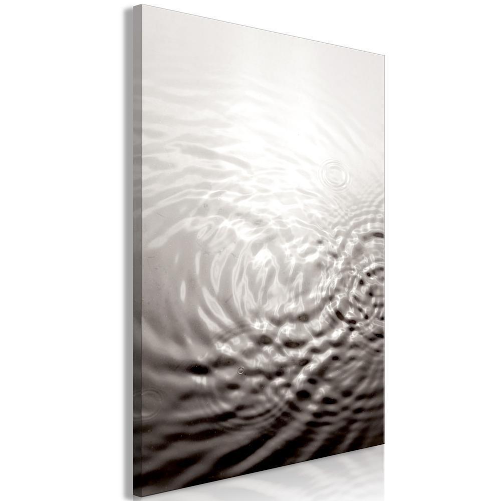 Canvas Print - Water Surface (1 Part) Vertical-ArtfulPrivacy-Wall Art Collection