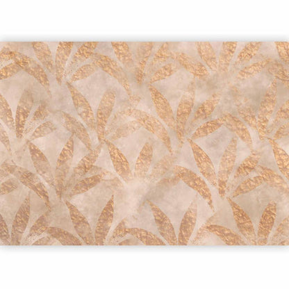 Wall Mural - Leaves and Gold